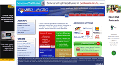Desktop Screenshot of cambiolavoro.com