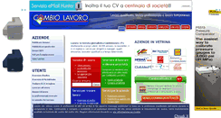 Desktop Screenshot of cambiolavoro.it